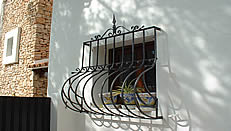 Window security grills from techweld in ibiza