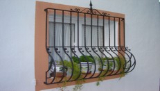 Window Security grill from techweld in ibiza