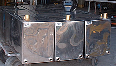Stainless steel fuel tanks by techweld in ibiza